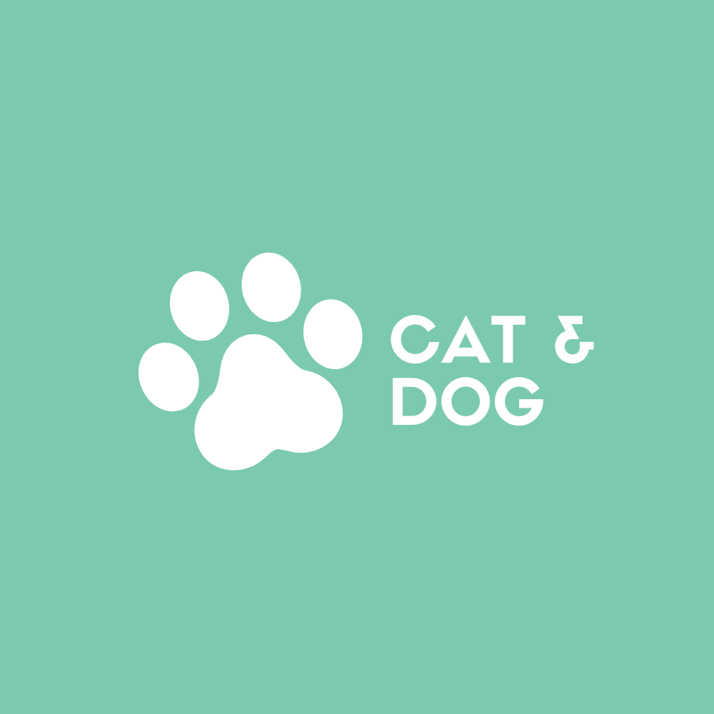Cat & Dog Logo