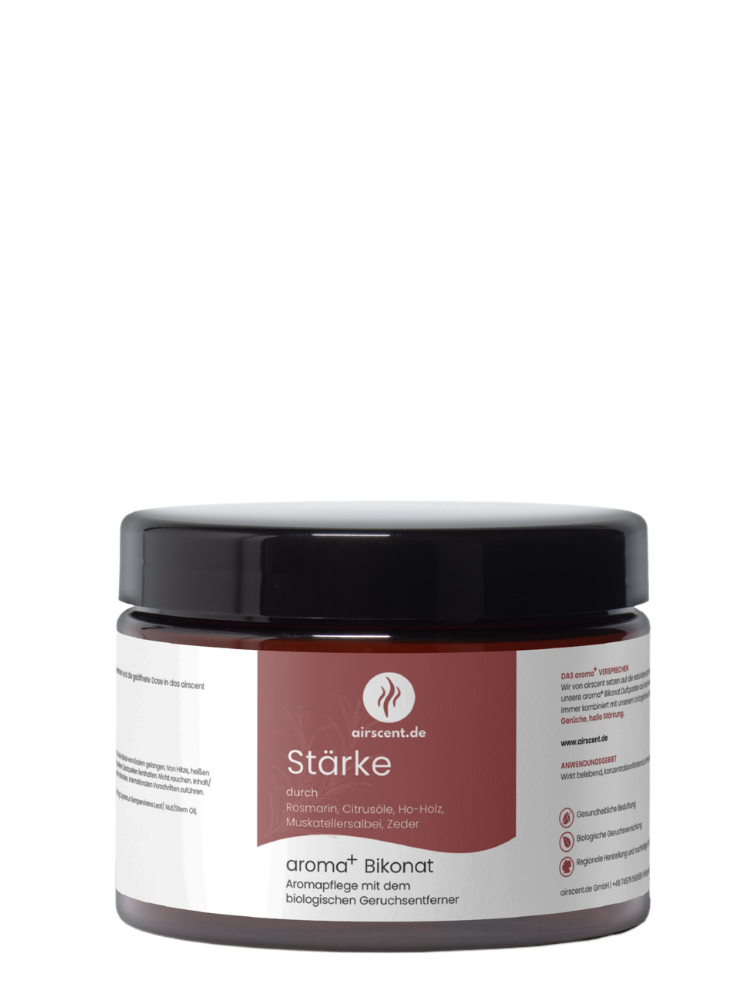 Geruchsentfernung, Aromatherapie, Stärke