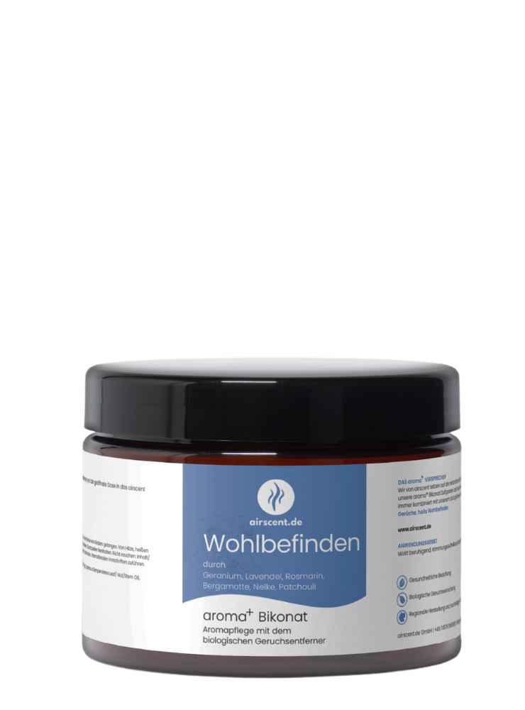 Geruchsentfernung, Aromatherapie, Wohlbefinden