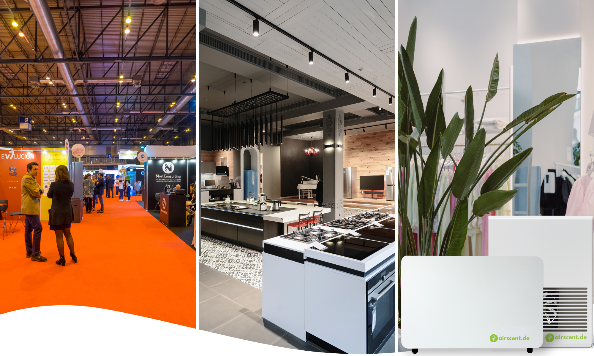 Duftmarketing, Messen, Events, Verkaufsfläche, Showroom, Beduftung