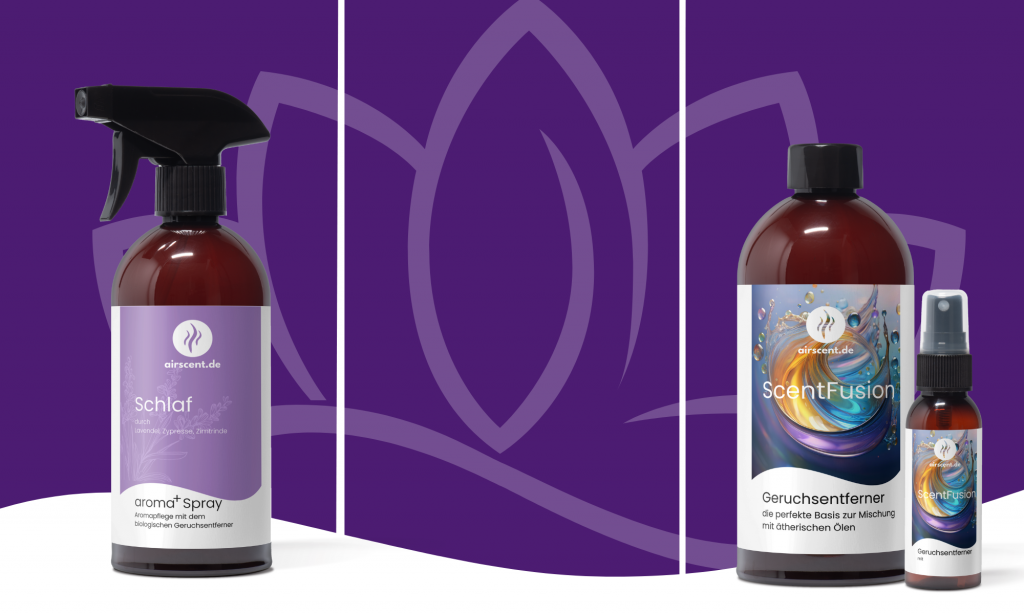 Aromapflege und Geruchsentfernung für natürlich frische Raumluft