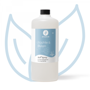 airscent allergenfreies Duftspray mit biologischem Geruchsentferner – 1 Liter